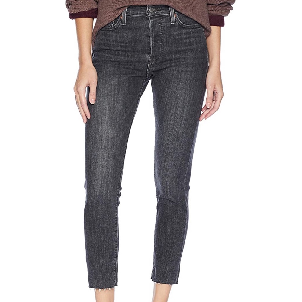Levi’s wedgie fit skinny jeans black size 27!